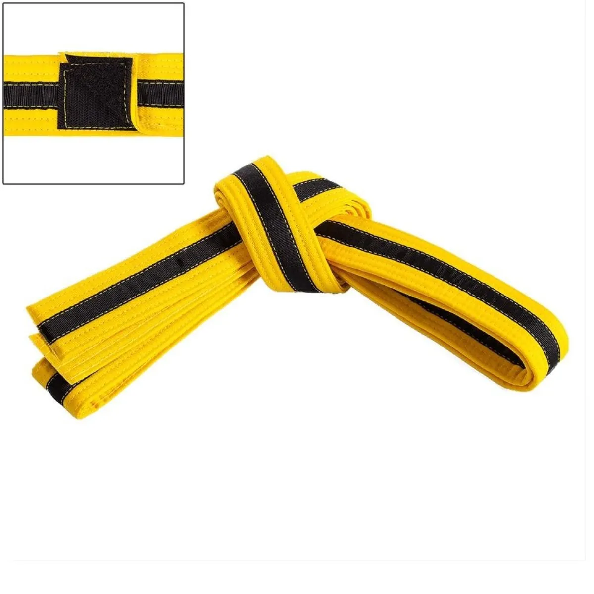 Century US Retail Adjustable Black Striped Belt