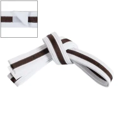 Sale Century US Retail Adjustable Striped White Belt
