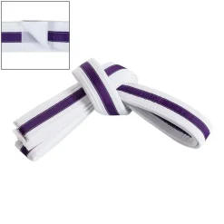 Sale Century US Retail Adjustable Striped White Belt