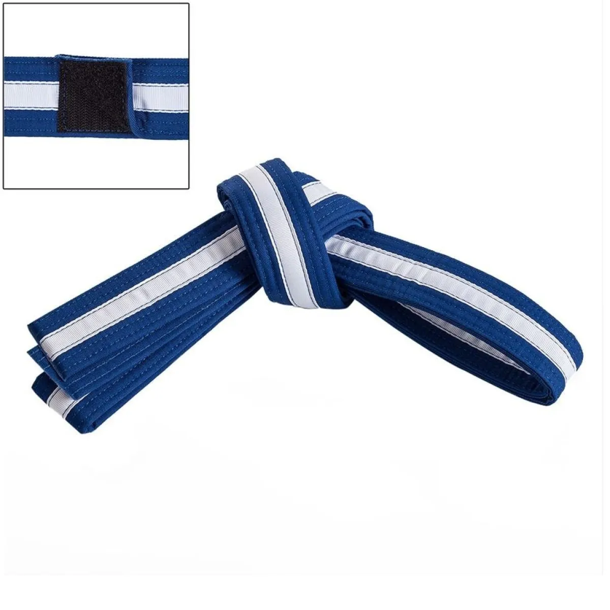 Century US Retail Adjustable White Striped Belt