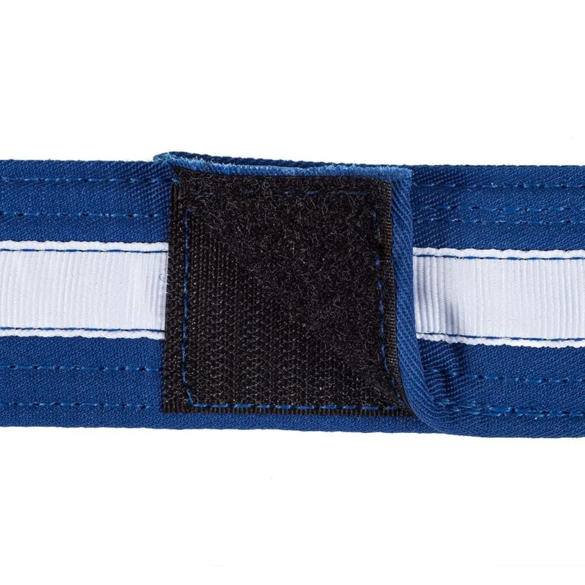 Century US Retail Adjustable White Striped Belt