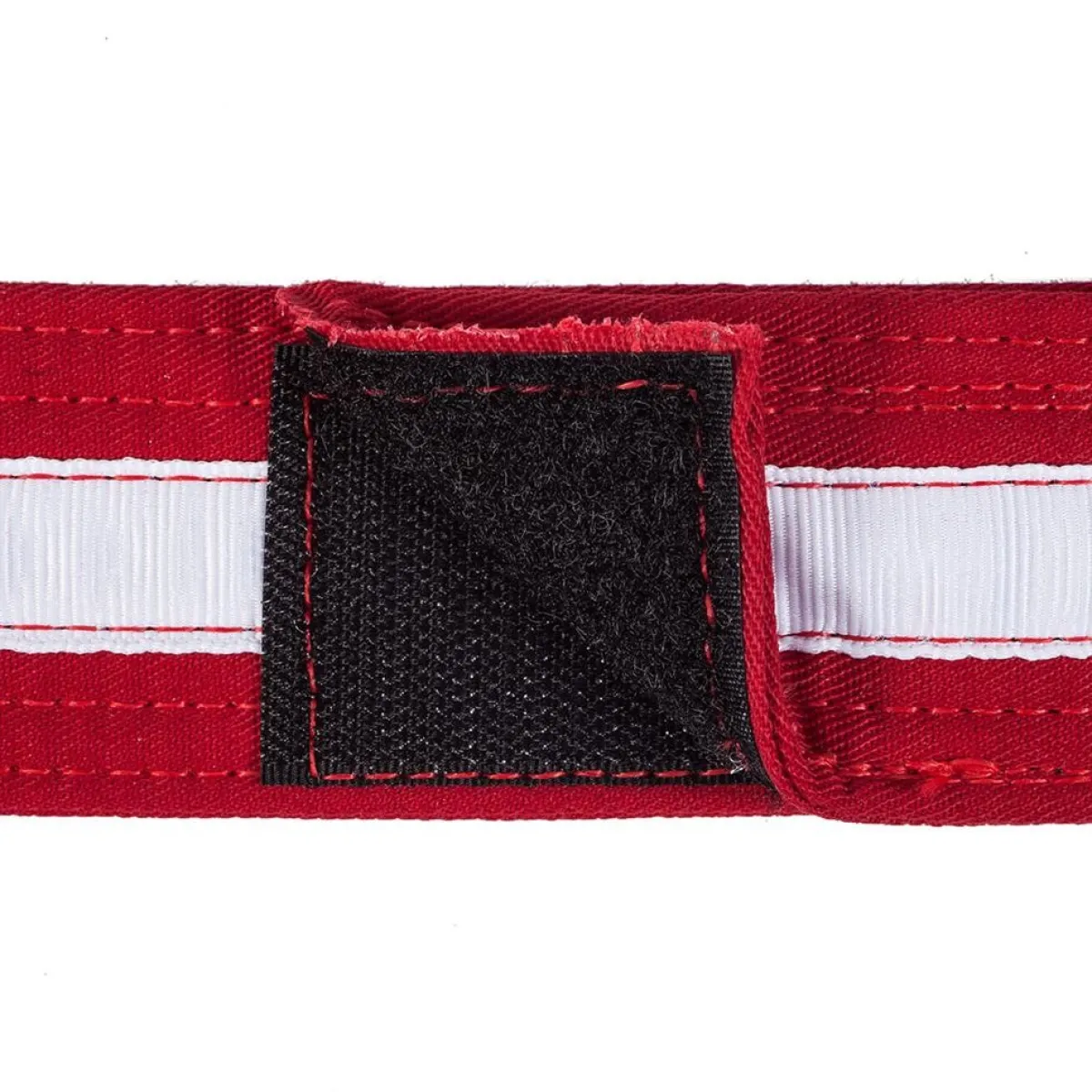 Century US Retail Adjustable White Striped Belt
