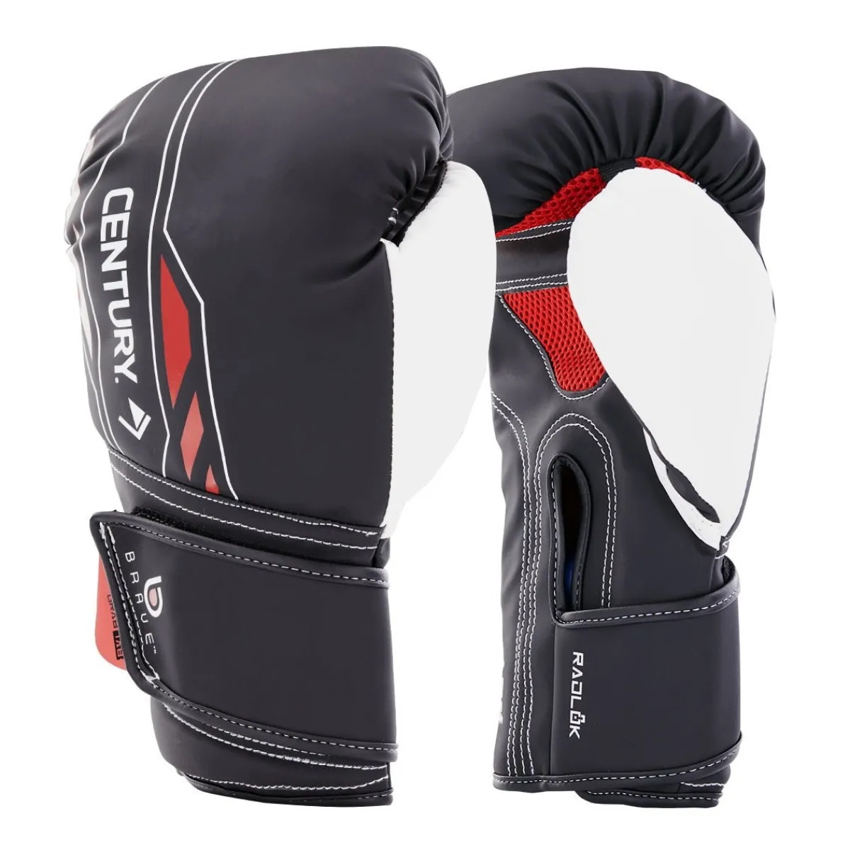 Outlet Century US Retail Brave Boxing Gloves Black/White/Red