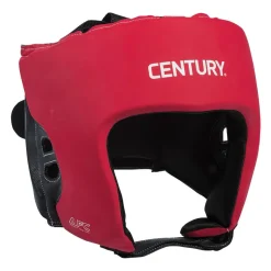 Sale Century US Retail Brave Open Face Headgear - Red/Black