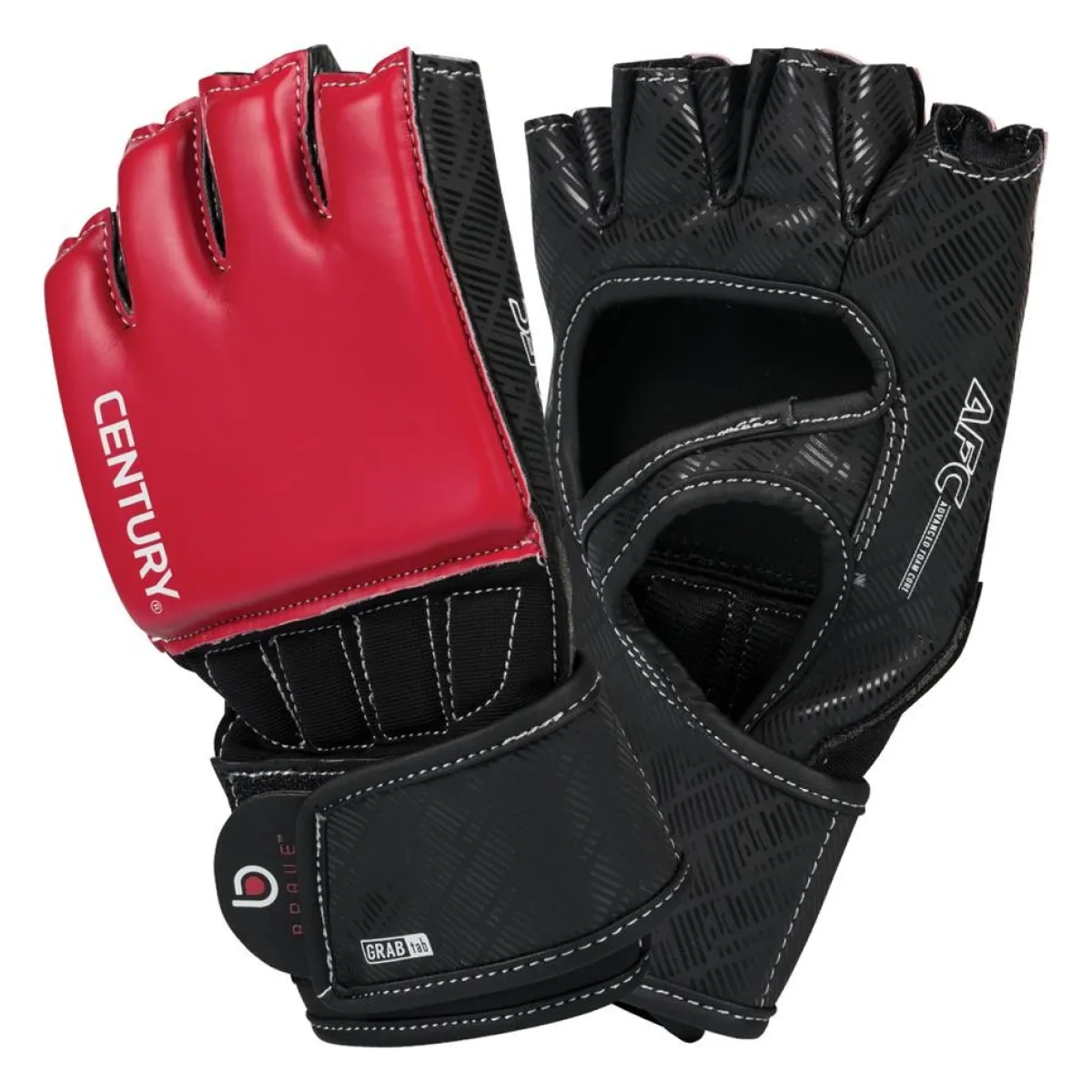 Hot Century US Retail Brave Open Palm Gloves - Black/Red Red/Black