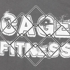 New Century Martial Arts Cage Fitness Tee Charcoal