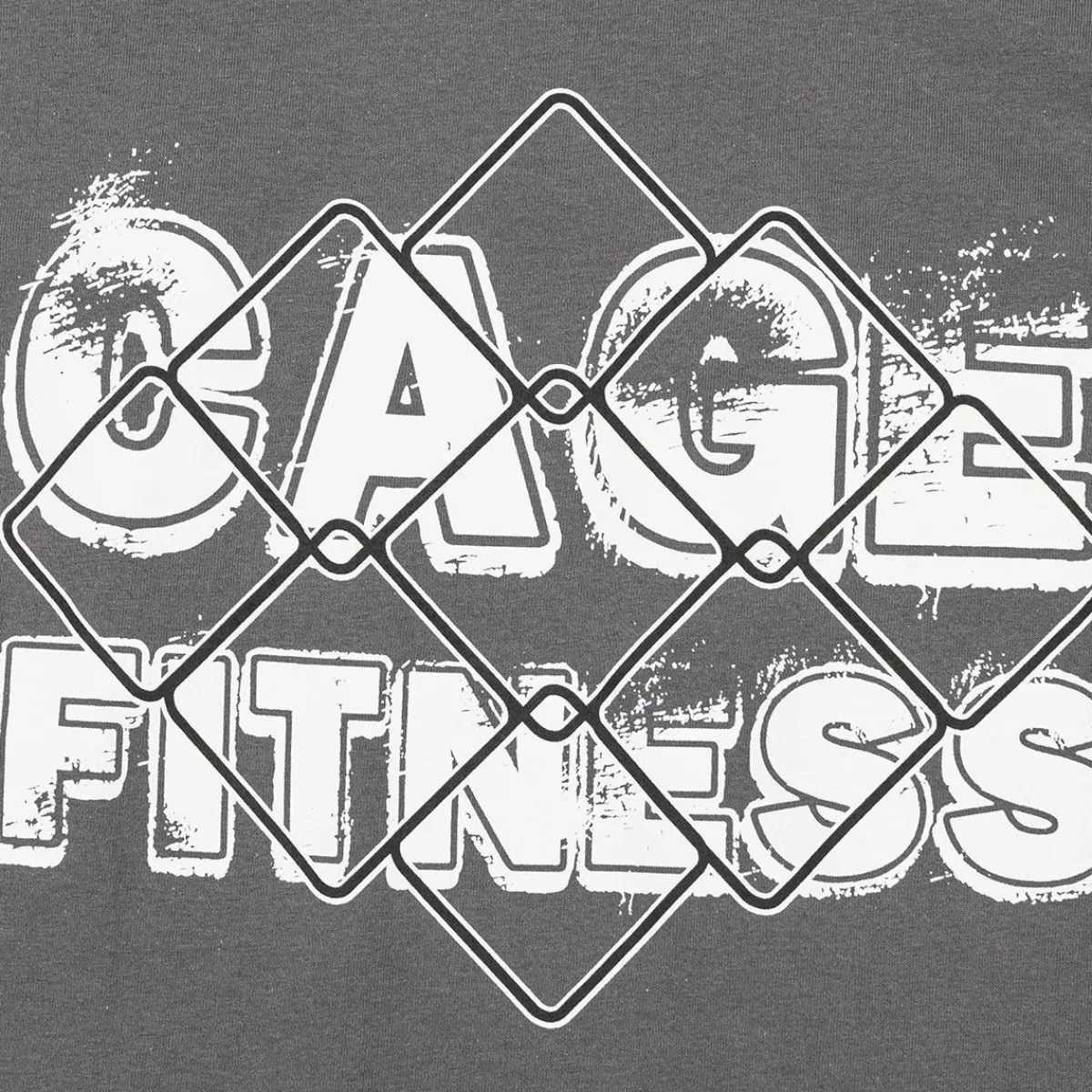 New Century Martial Arts Cage Fitness Tee Charcoal