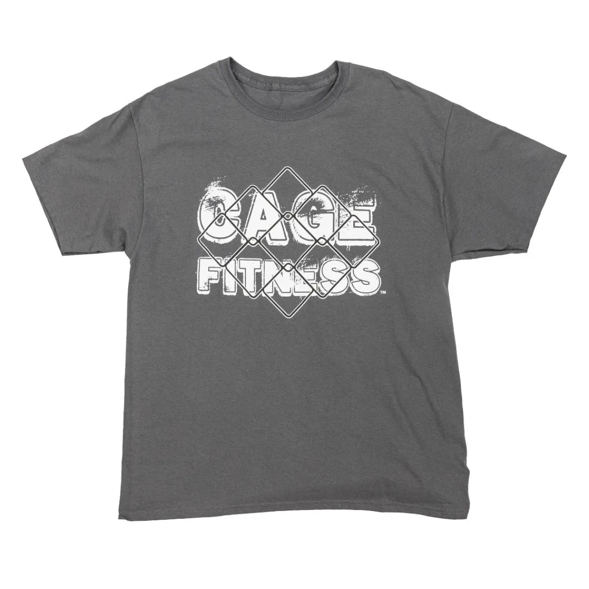 New Century Martial Arts Cage Fitness Tee Charcoal