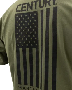 New Century Martial Arts Century American Flag Tee