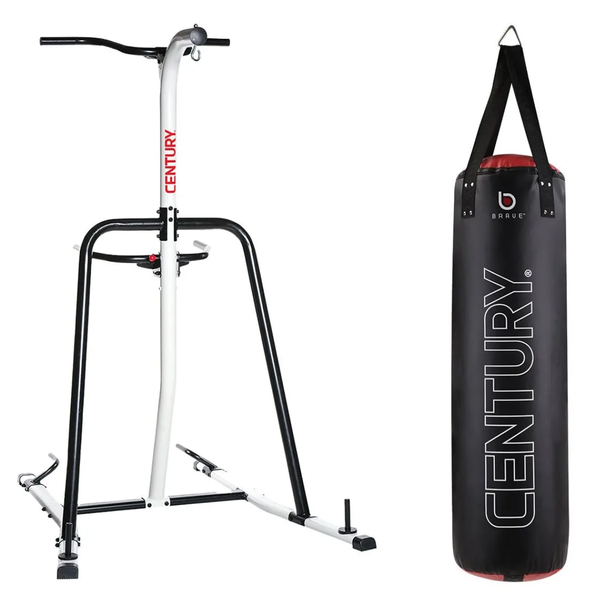 Outlet Century US Retail Century Brave 70 Pound Hanging Heavy Bag and Fitness Training Station