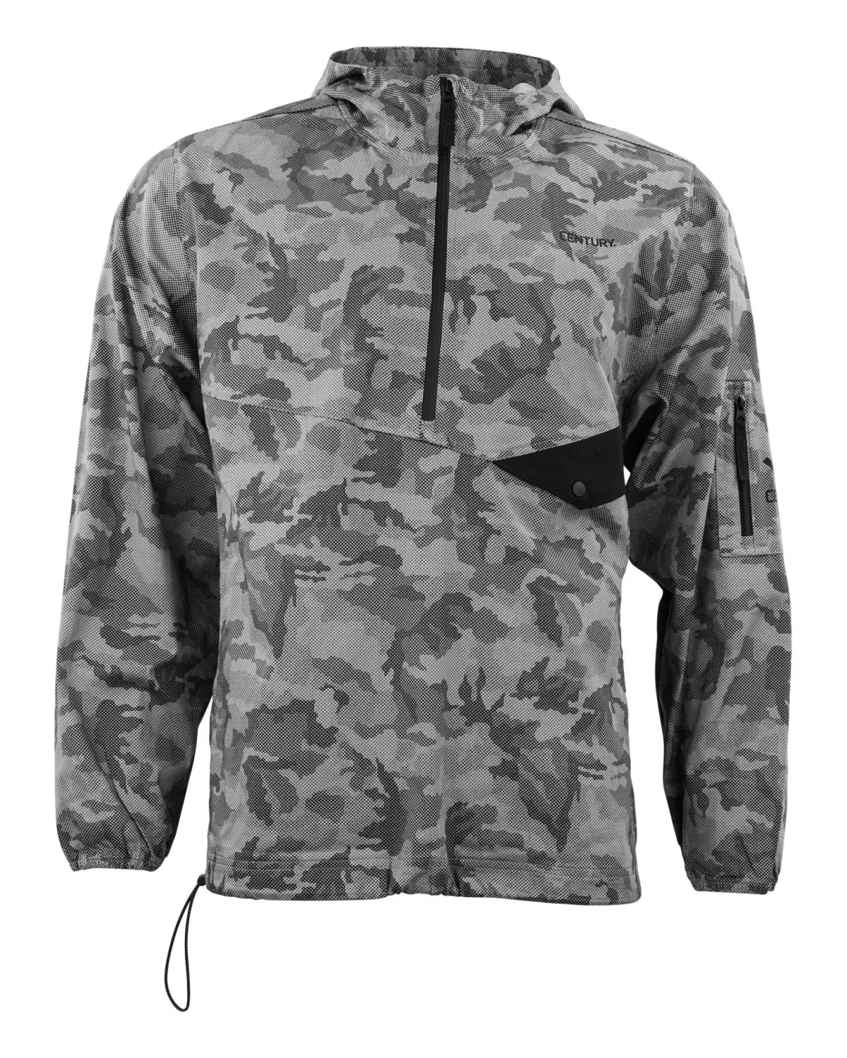 Century Martial Arts Century Men's Half Zip Hooded Pullover