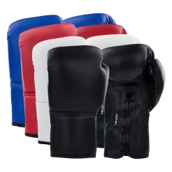 Century US Retail Century Solid Leather Lace Up Bag Glove