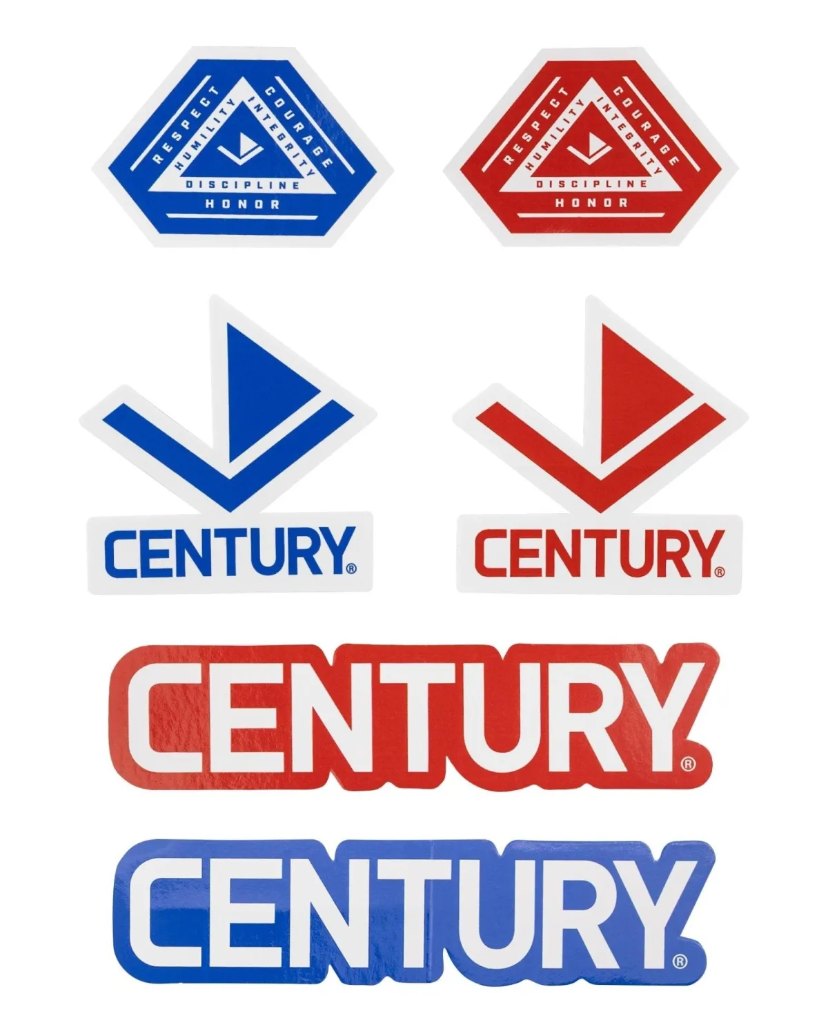 Online Century Martial Arts Century WAKO Sticker Pack – 6 Piece