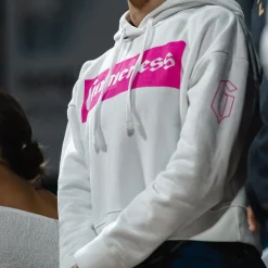 New Gameness Classic Crop Hoodie White