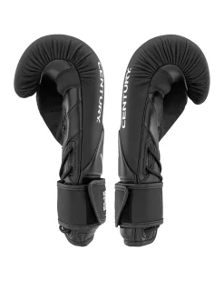 Online Century Martial Arts Creed Lace up Boxing Gloves Black