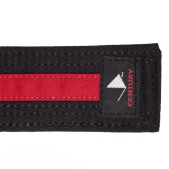 Century US Retail Double Wrap Deluxe Striped Black Belt