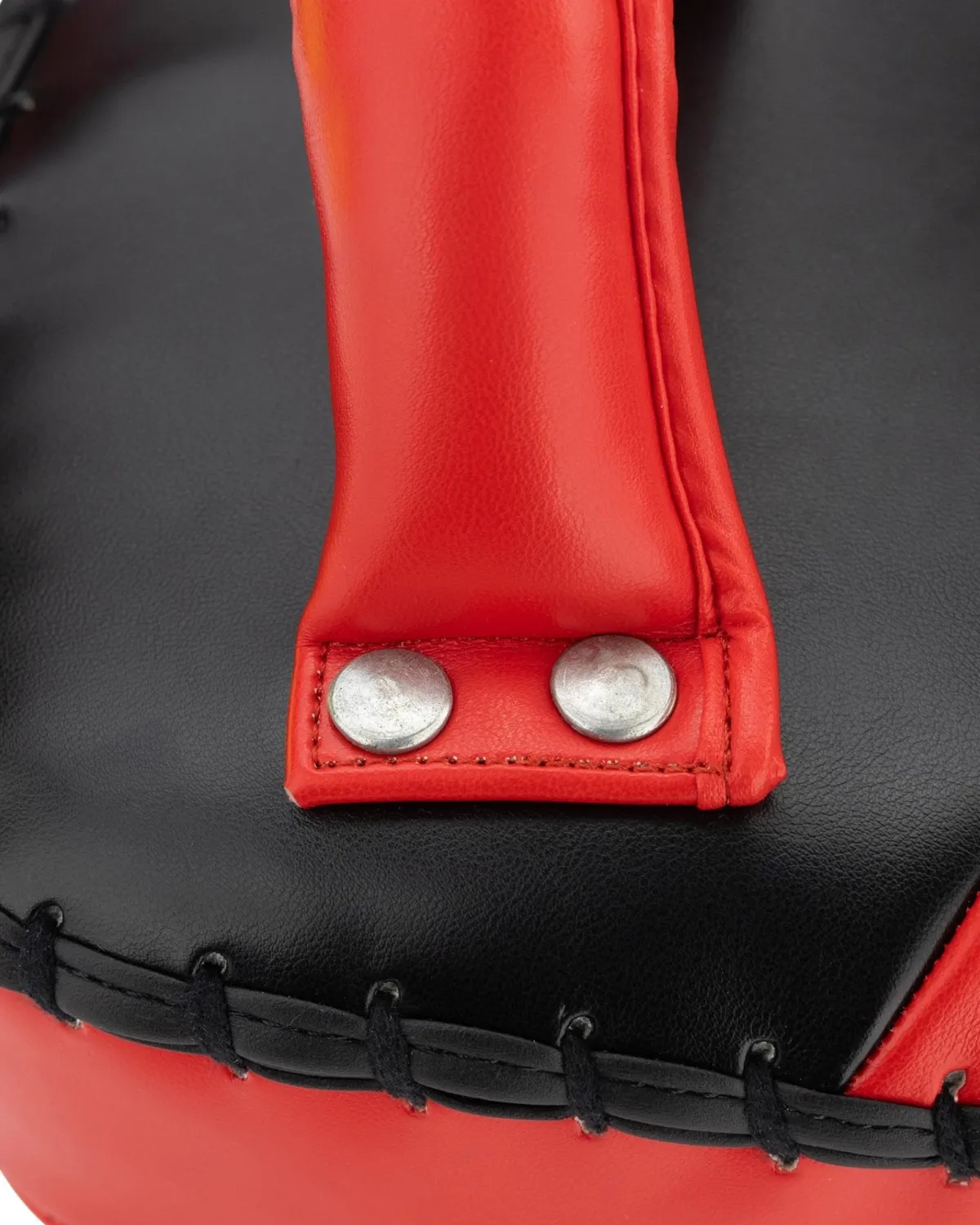 Hot Century Martial Arts Drive Curved Muay Thai Pad Pair Red