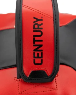 Hot Century Martial Arts Drive Curved Muay Thai Pad Pair Red