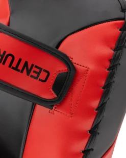 Hot Century Martial Arts Drive Curved Muay Thai Pad Pair Red