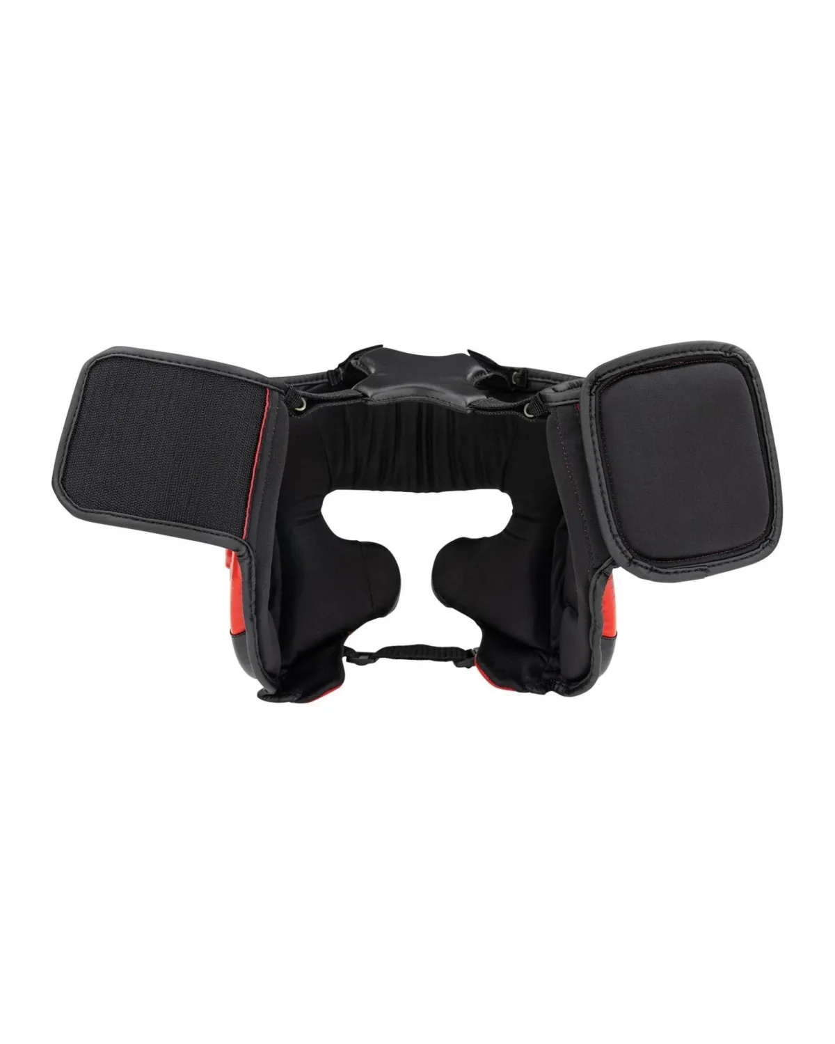 New Century Martial Arts Drive Open Faced Headgear Red