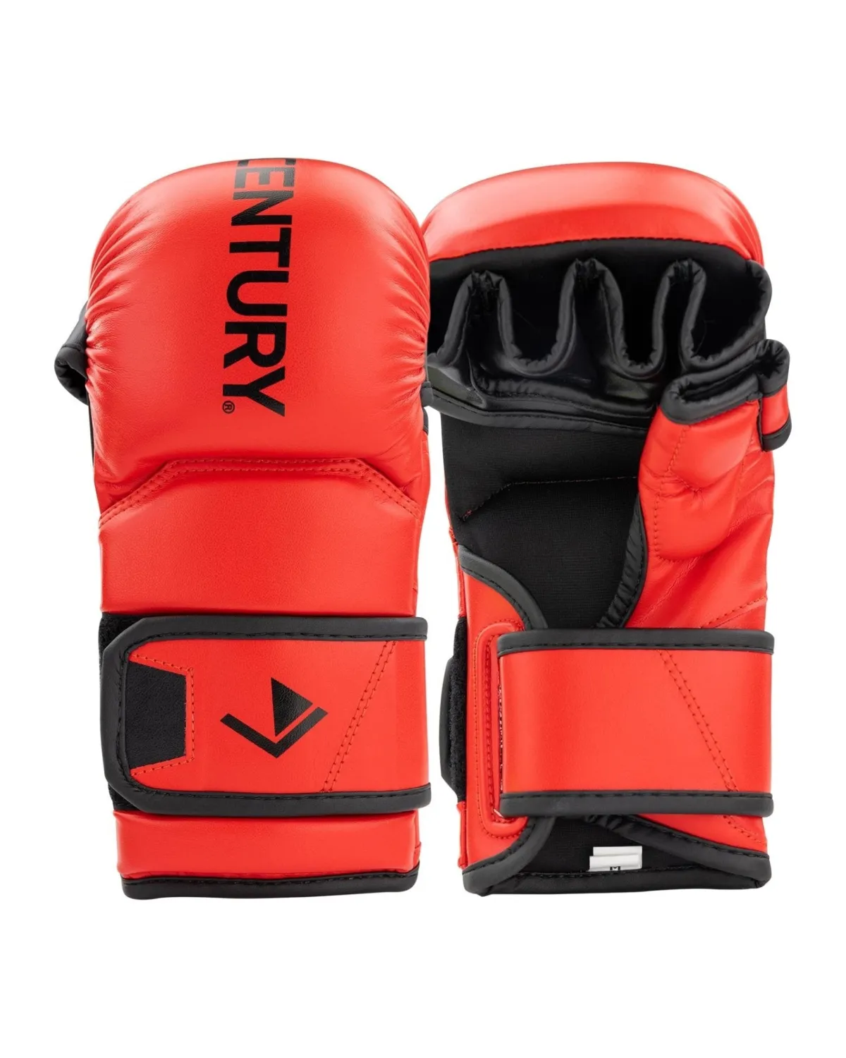 Best Century Martial Arts Drive Open Palm Training Gloves Red