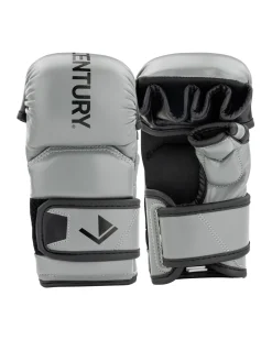 Discount Century Martial Arts Drive Youth Open Palm Training Gloves Grey/Black