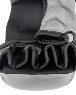 Discount Century Martial Arts Drive Youth Open Palm Training Gloves Grey/Black