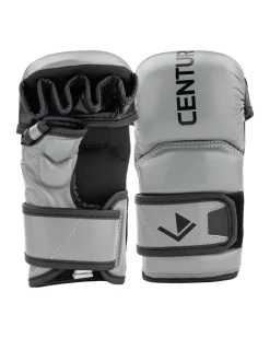 Discount Century Martial Arts Drive Youth Open Palm Training Gloves Grey/Black