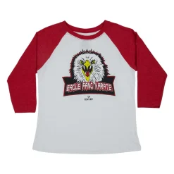 Clearance Century US Retail Eagle Fang Baseball Tee Red/White