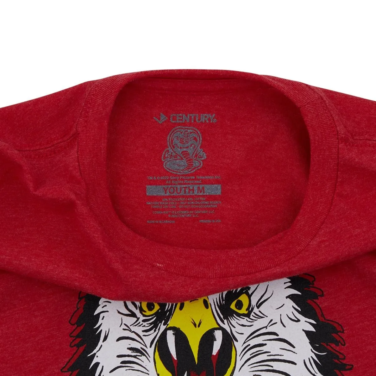 Hot Century US Retail Eagle Fang Karate Tee Red