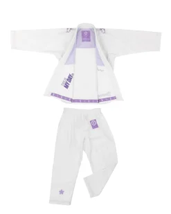 New Century Martial Arts Emily Leyva Youth Air Pro 3.0 Gi White