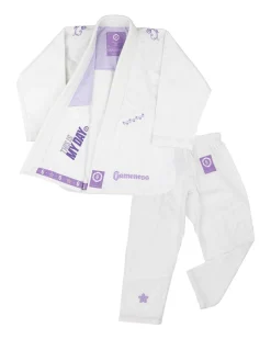 New Century Martial Arts Emily Leyva Youth Air Pro 3.0 Gi White