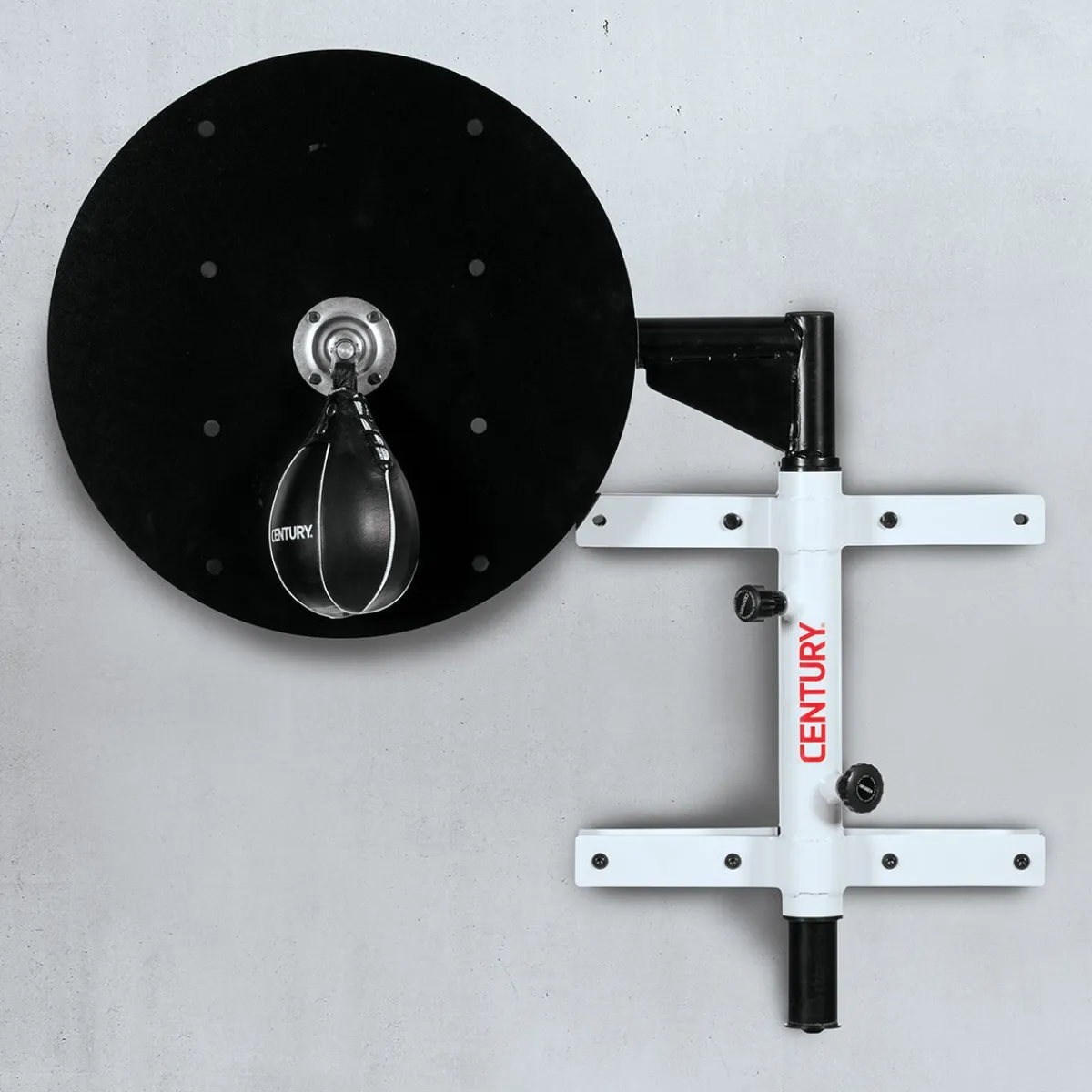 Online Century Martial Arts Fold Away Speed Bag Platform & Bag Kit Black/White/Red