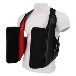Discount Century US Retail Front Open Chest Guard Red/Black