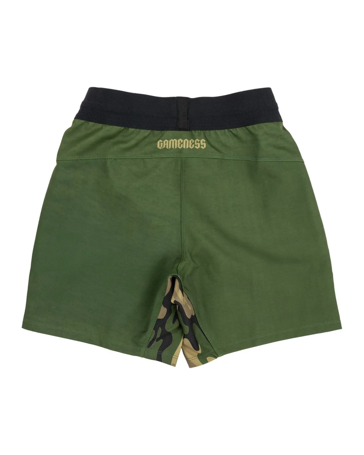 New Gameness Combate Youth Unlined Pro Grappling Shorts Olive
