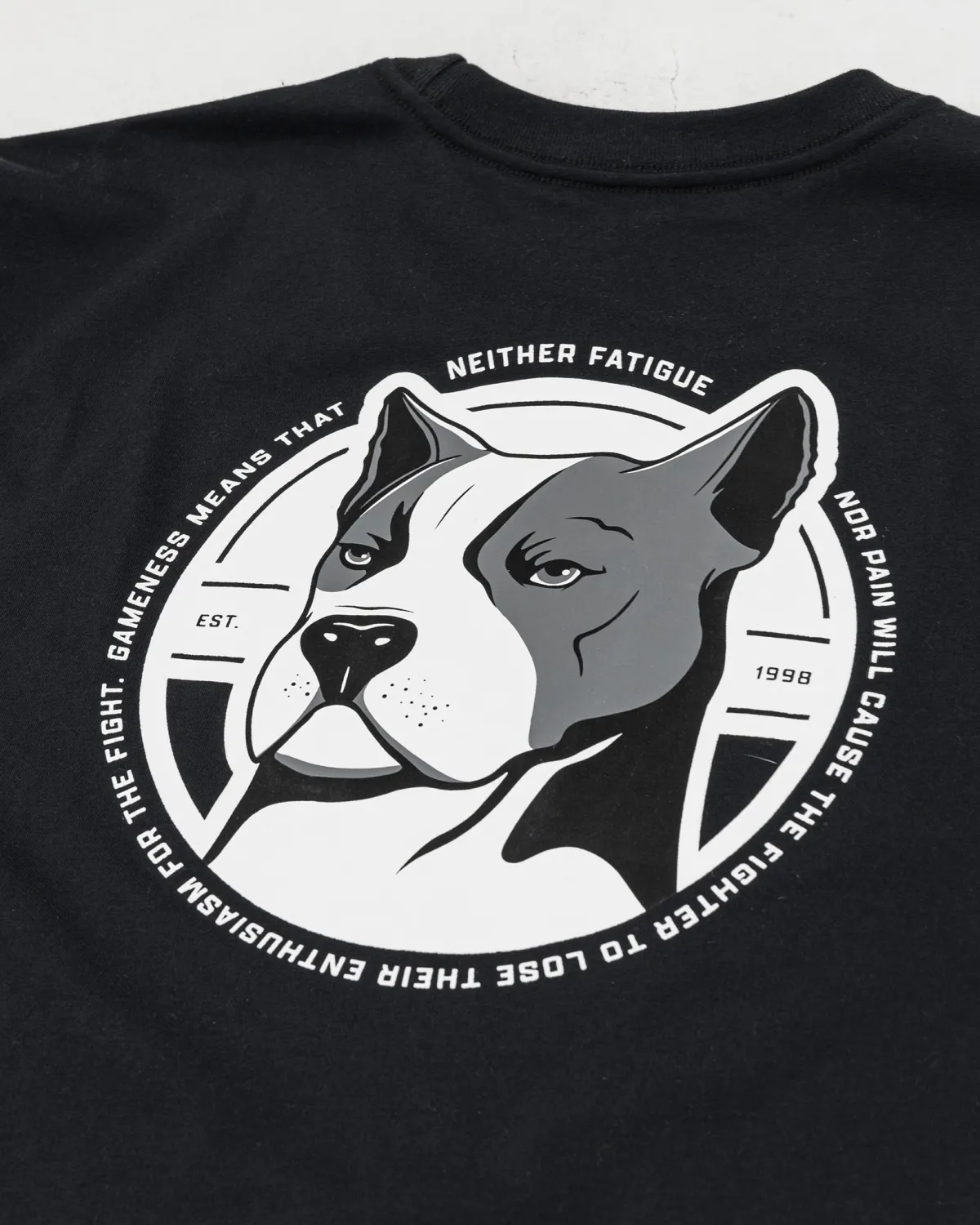 New Gameness Definition Tee Black