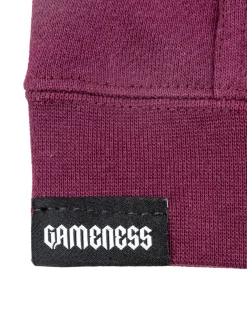 Online Gameness Forca Bela Girl's Hoodie Maroon