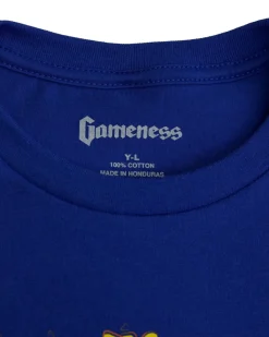 New Gameness Fresh Prints Tee Royal Blue