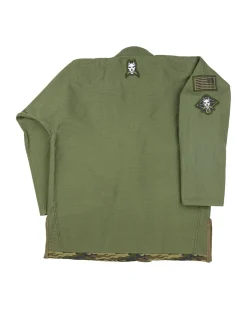 Century Martial Arts Gameness Men's Combate Gi Rifle Green