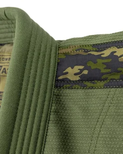 Century Martial Arts Gameness Men's Combate Gi Rifle Green
