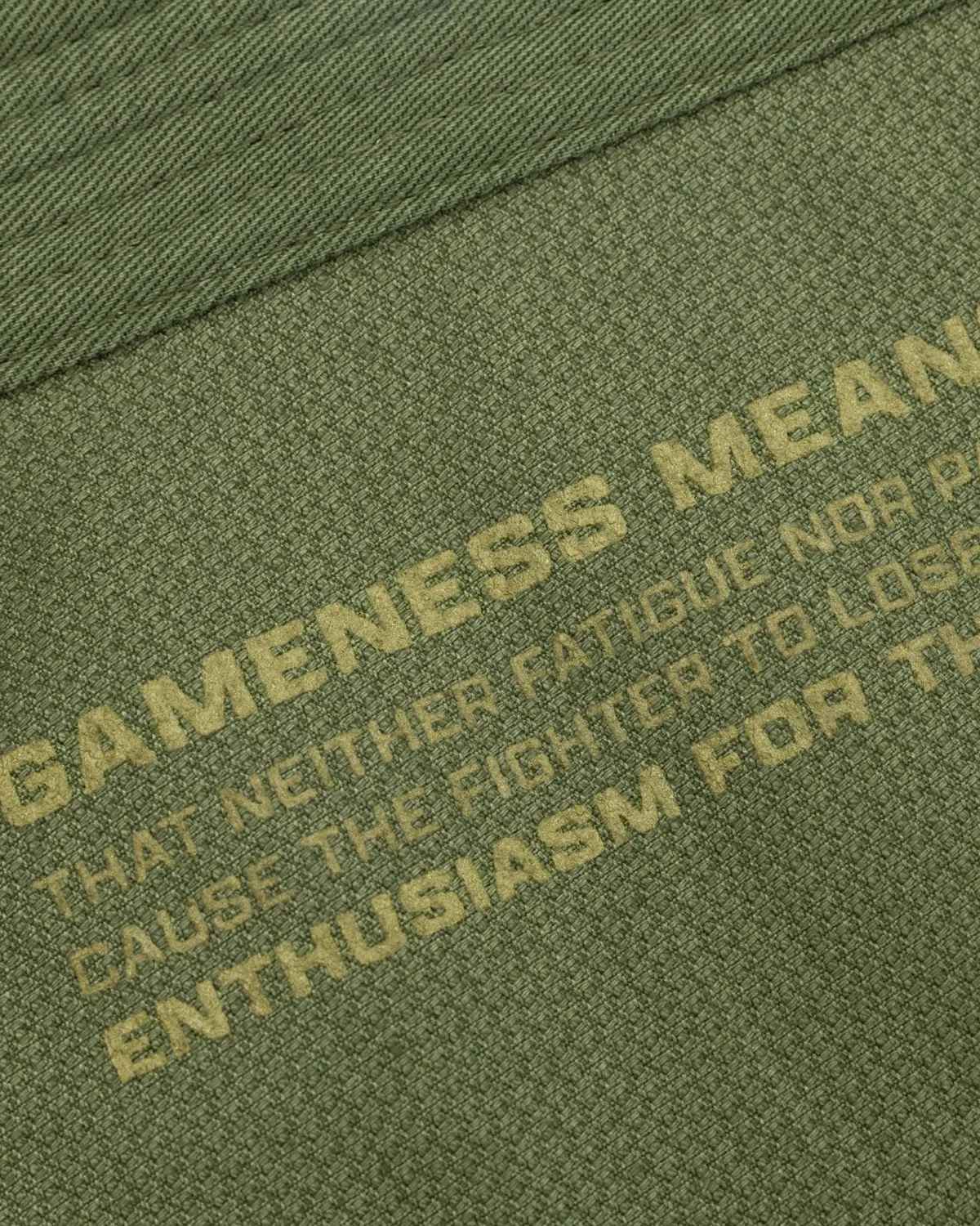 Century Martial Arts Gameness Men's Combate Gi Rifle Green