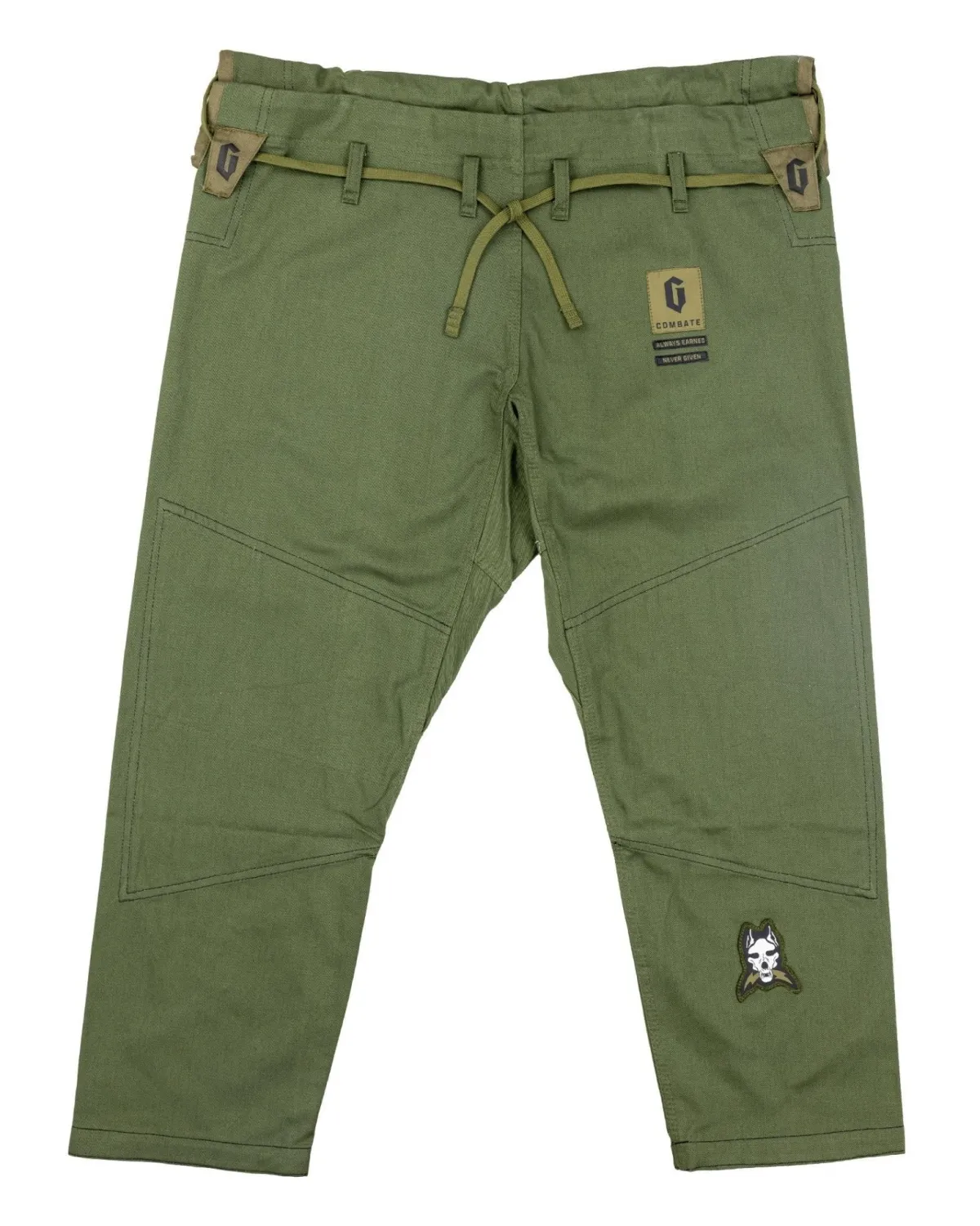 Century Martial Arts Gameness Men's Combate Gi Rifle Green