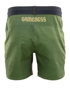 Discount Century Martial Arts Gameness Men's Combate Unlined Grappling Shorts Olive