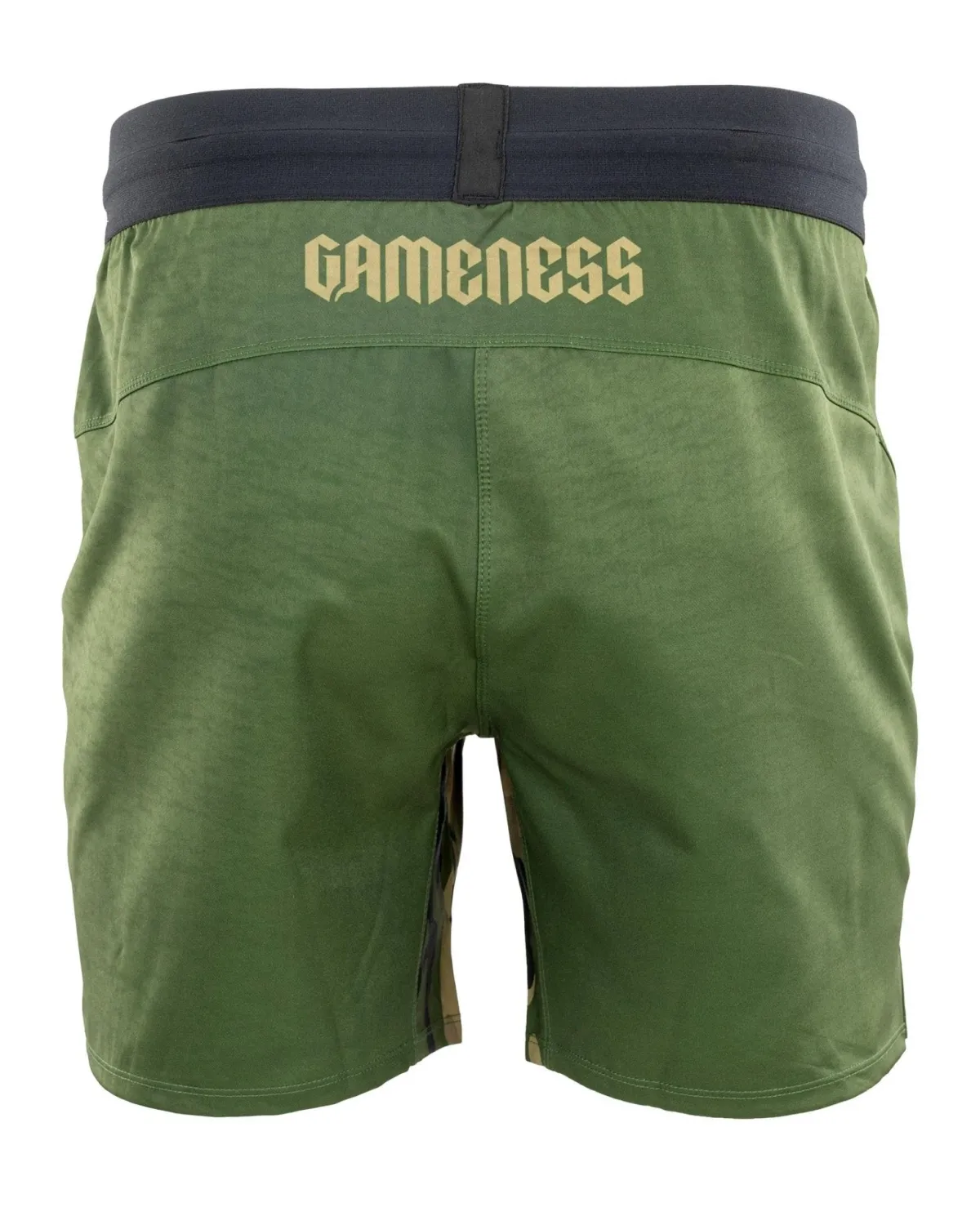 Discount Century Martial Arts Gameness Men's Combate Unlined Grappling Shorts Olive