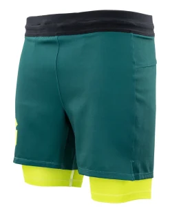 Sale Gameness Men's Eco Lined Grappling Short Dark Green