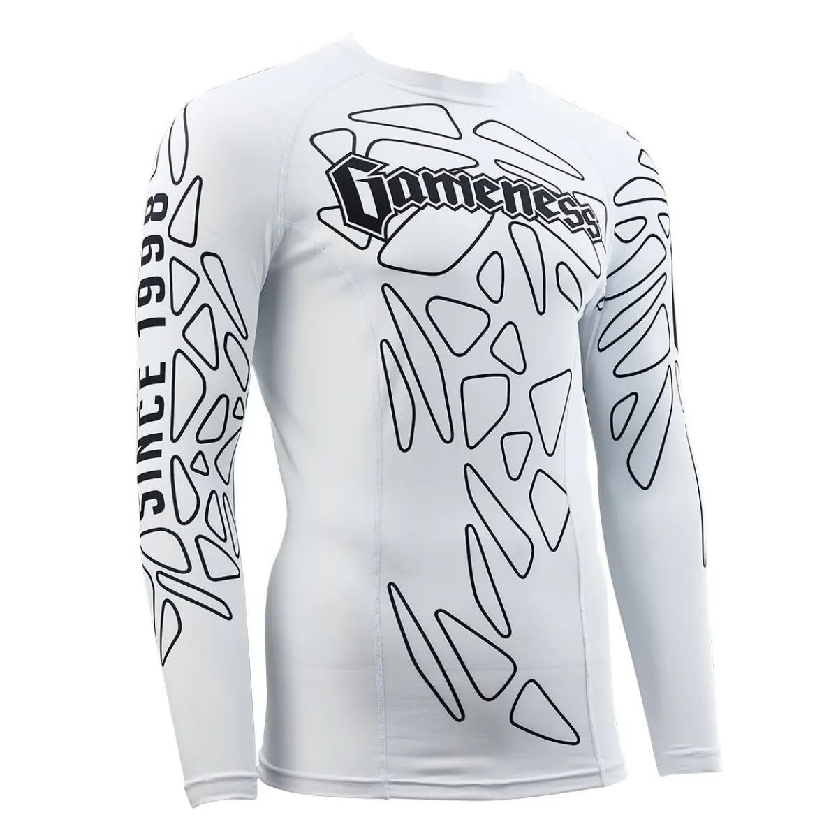 Discount Gameness Men's Long Sleeve Pro Ranked Rash Guard