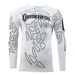 Discount Gameness Men's Long Sleeve Pro Ranked Rash Guard