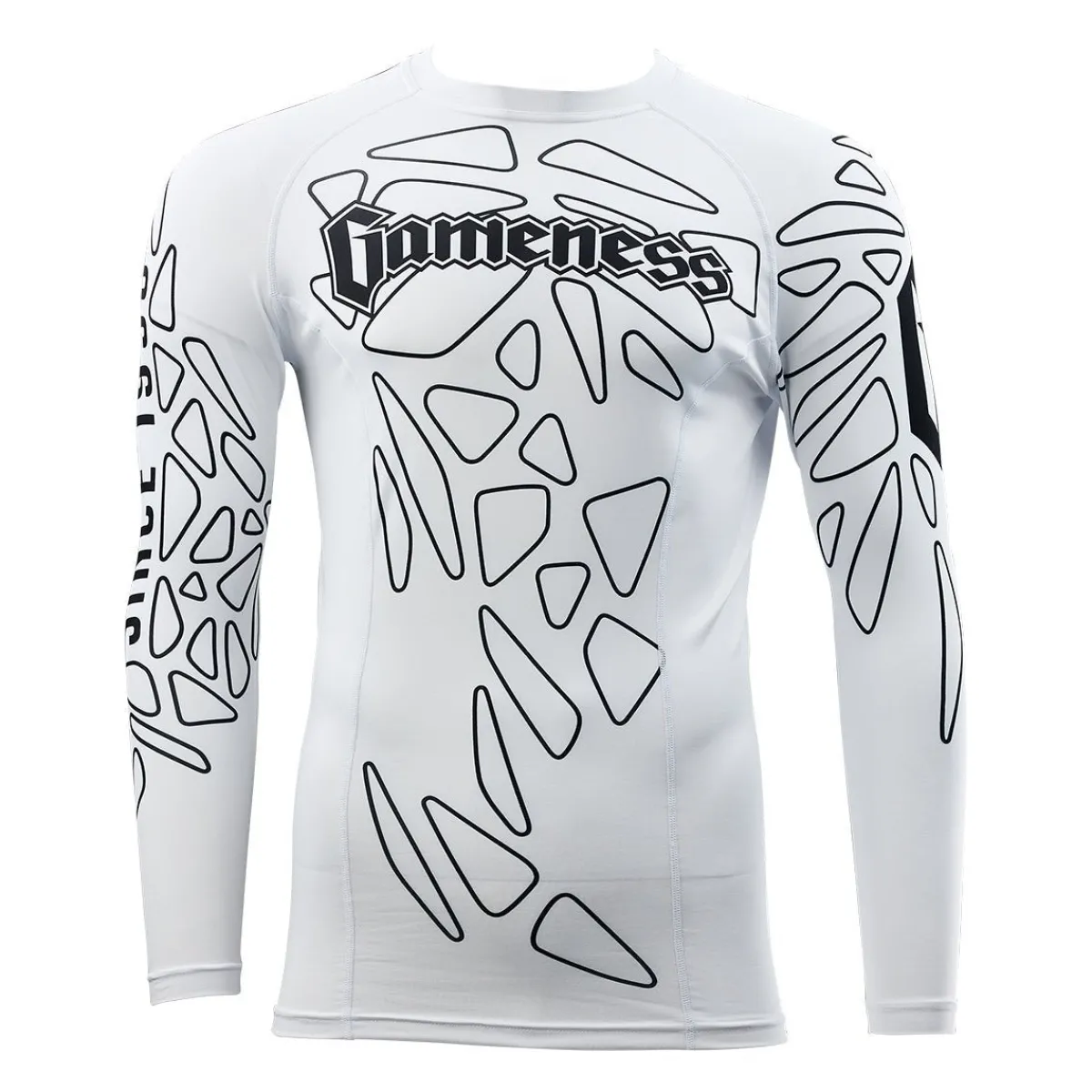 Discount Gameness Men's Long Sleeve Pro Ranked Rash Guard