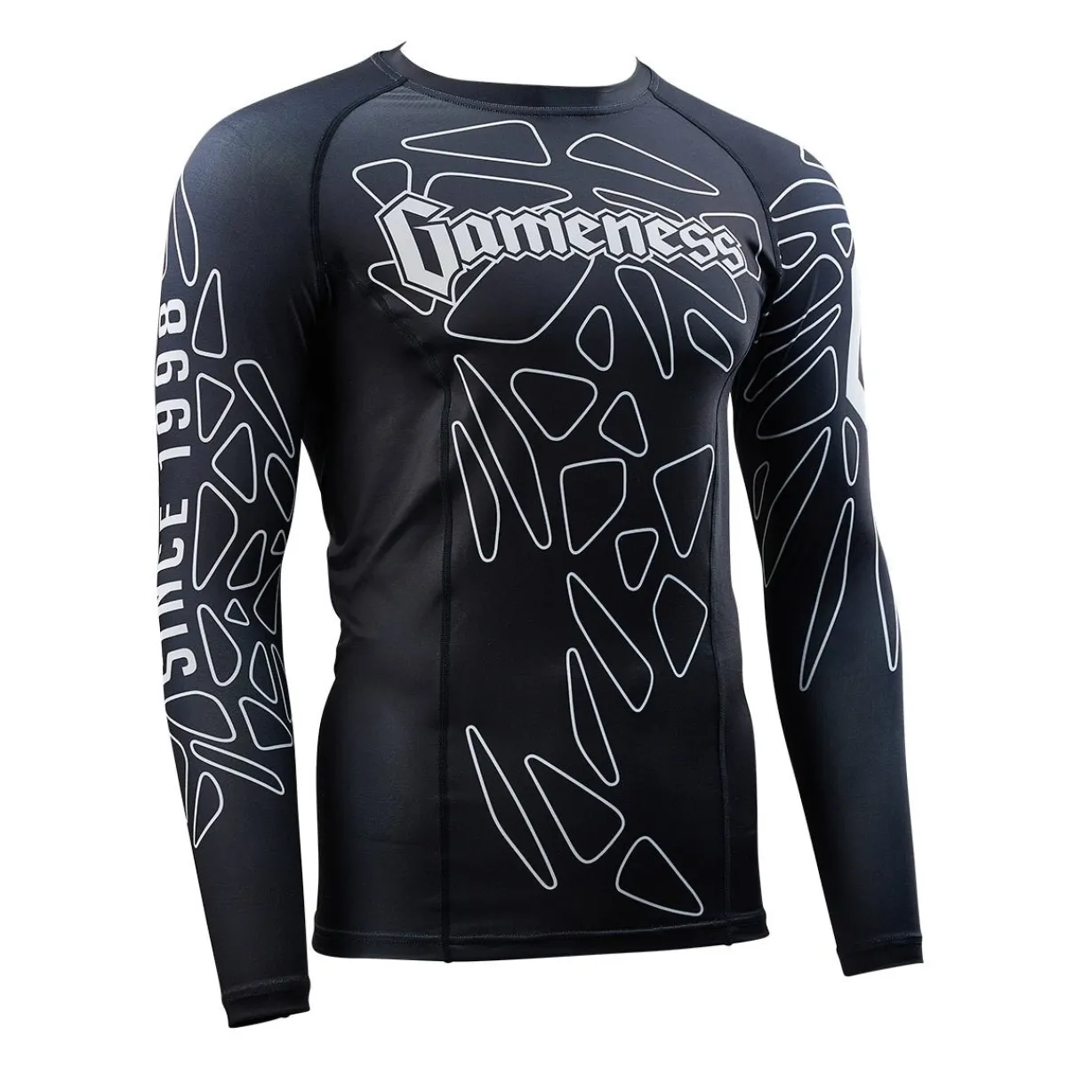 Discount Gameness Men's Long Sleeve Pro Ranked Rash Guard