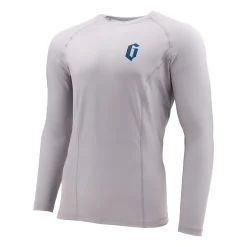 New Gameness Men's Long Sleeve Rash Guard Grey
